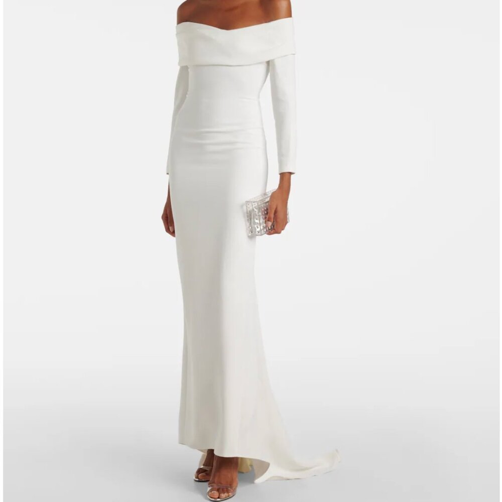 Solace London Lyla Crepe Gown